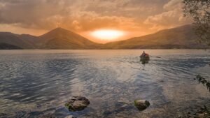 albania, landscape, prespa more